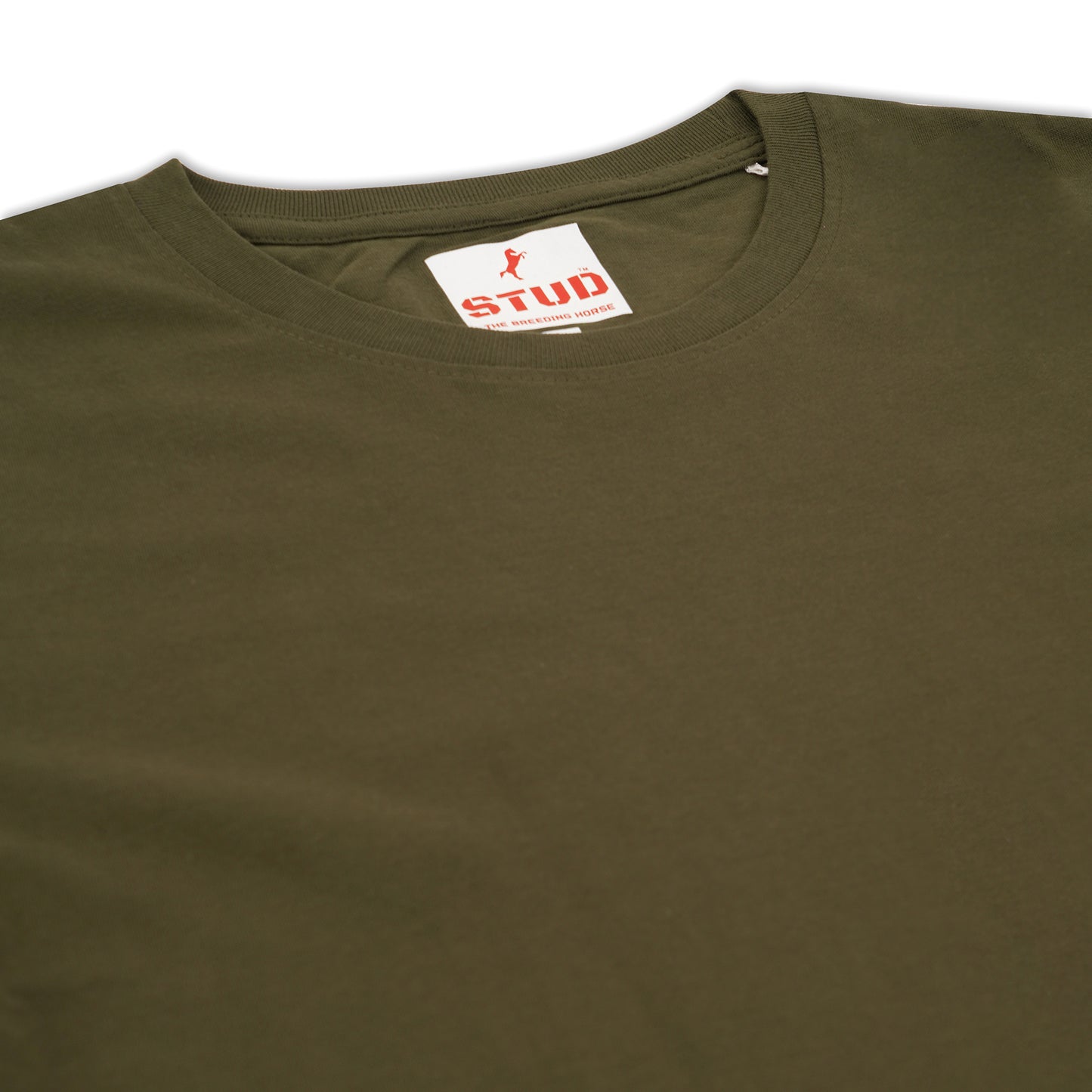 Olive green 100% Cotton Ring Spun Super combed Bio Washed Premium cotton tshirt