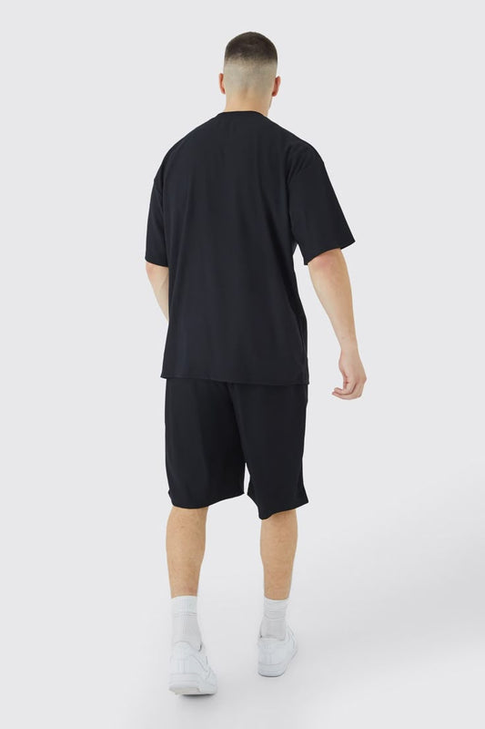STUDTBH Boston Printed Oversized T-Shirt Unisex