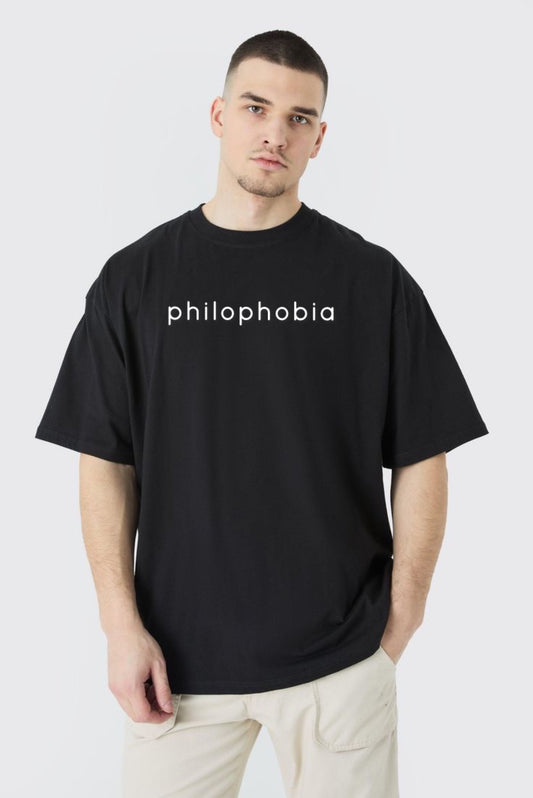 Studtbh Philophobia Oversized Printed T-Shirt | Unisex
